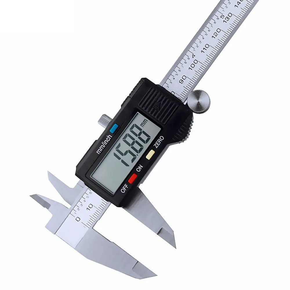Digital Caliper 150Mm Stainless Steel - High Precision Digital Vernier Caliper 0-150mm